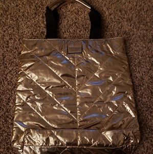 Victoria's secret rose gold tote bag new